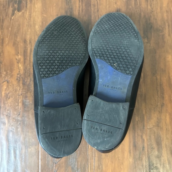 TED BAKER LONDON Fhares Cap Toe Oxford Black Leather - Picture 10 of 11